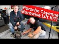 Eurowise Porsche Cayenne Turbo S Front Lift Install! - Husman Bros!