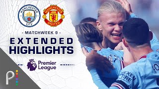 Manchester City v. Manchester United | PREMIER LEAGUE HIGHLIGHTS | 10/2/2022 | NBC Sports