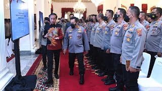 Pengarahan Presiden Jokowi kepada Pati Mabes Polri, Kapolda, dan Kapolres Se Indonesia, 14 Okt 2022