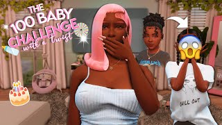NEW HOUSE & Riverr's a TEEN 🎉✨| The 100 Baby Challenge with INFANTS!👶🏾🍼 (The Sim