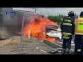 Firefighters face new challenges battling electric vehicle battery fires