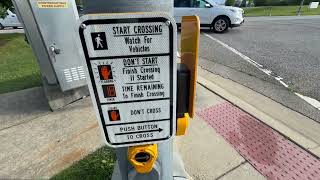 Polara iNS Crosswalk Buttons at Farrell Rd and IL Rte 7 - 159th St