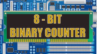 Simulate Binary Counter (8-bit) on LED's | Embedded System Practicals