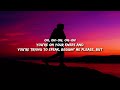 David Kushner Burn Lyrics ACAPELLA