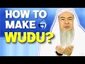 DEMONSTRATION OF WUDU, HOW TO WASH THE FACE ASSIMALHAKEEM JAL