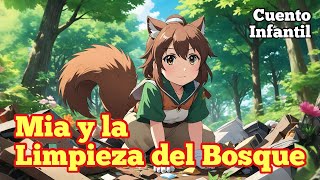 Cuento Infantil : Mia y la Limpieza del Bosque