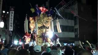 沢津太鼓台　2012新居浜夏祭り　8/5