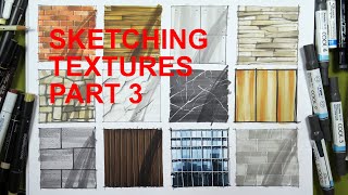 Sketching textures  PART 3