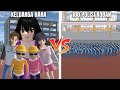 EXPERIMEN TAWURAN KELUARGA DUNIA HARA VS 100 POLISI KOBAN!! - SAKURA SCHOOL SIMULATOR