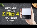 Samsung Galaxy Z Flip 4 FIX Touchscreen | How to Soft Reset If the Screen Freezes