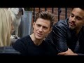 talk stoop featuring graceland stars daniel sunjata u0026 aaron tveit