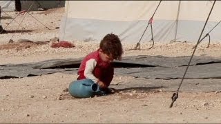 A Syrian child's wish as the number of refugees tops the one million mark