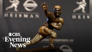 Reporter's Notebook: The story behind the Heisman Trophy