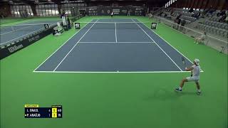 Pedro Araujo vs Liam Draxl na R2 Indoor Oeiras Open III