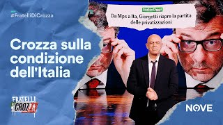 Crozza e il suo monologo finale sullo stato italiano \