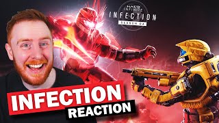 Halo Infinite Season 4 INFECTION Trailer REACTION + BREAKDOWN!