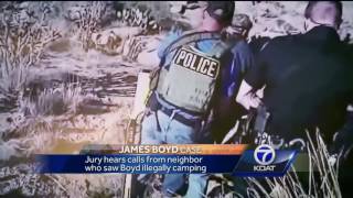 Jury hears call from neighbor who saw James Boyd illegally camping