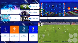 FIFA 16 MOBILE MOD EA SPORTS FC 25 ALL TOURNAMENTS MODE NEW KITS 2024/25 REAL FACES \u0026 FULL TRANSFERS