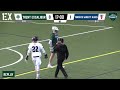 trent excalibur vs toronto varsity blues men s lacrosse playoff