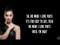 Hailee Steinfeld - I Love You's (Lyrics)