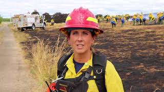 'Fantastic' Oregon Guard members learn to fight wildfires