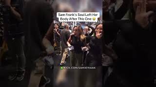 Sam Frank’s Soul Left Her Body After This One 😭 #samfrank