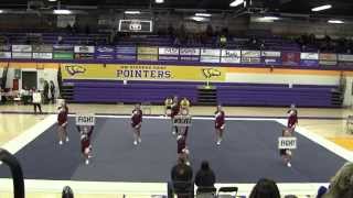 Winneconne High School Small Varsity Stunt