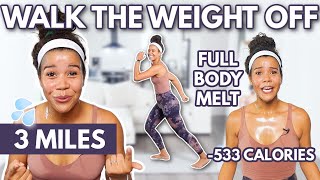 3 MILE Full Body Calorie Killer (Burns over 500 Calories) Low Impact, No Equipment| growwithjo