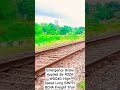 emergency brake applied by roza wdg4g high speed empty bcna freight train ytshorts shorts viral