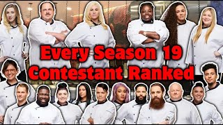 Hell's Kitchen - Ranking EVERY Season 19 Chef