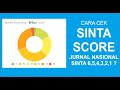 Cara Cek Jurnal Masuk Sinta berapa