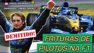 7 PILOTOS QUE PASSARAM POR “FRITURAS” NA F1