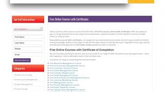 OXFORD FREE ONLINE COURSES with Sure CERTIFICATION. 25+ Free Certifications to builld your Profile