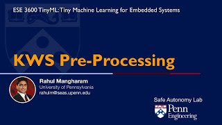 18.3 KWS Pre-Processing