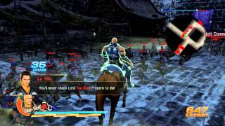 Dynasty Warrior 8 Battle of xu Province Quickly Defeating Tao Qian 1 condition star
