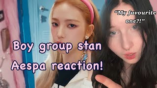 First reaction to aespa 에스파 'Spicy' MV