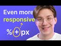 Combine Different Units to Make Your Website More Responsive in Elementor - CSS Calc - WordPress