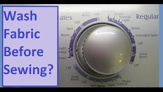 Fabric Prep: Why to Wash Fabric Before Sewing