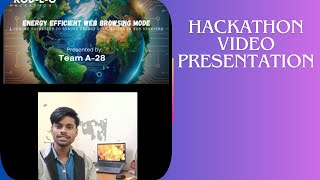 Hackathon Video Submission | A-28 | Hackathon Finalist |