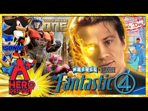 FLAME ON! Joseph Quinn Discusses Fantastic Four Transformers One Trailer Keanu Reeves/Sonic 3