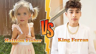 King Ferran (The Royalty Family) Vs Halston Blake FisherTransformation 👑 New Stars From Baby To 2023
