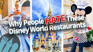 Why People HATE These Disney World Restaurants