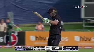 Tom Latham 55 runs vs Ireland | 2nd ODI - Ireland vs New Zealand