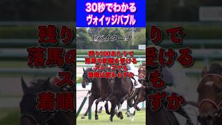 【安田記念2024】30秒でわかるヴォイッジバブル