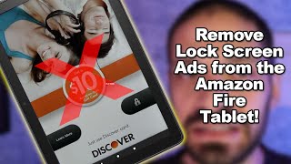HOW TO REMOVE LOCKSCREEN ADS ON FIRE TABLET!  FIRE HD 10 , FIRE HD 8 #SHORTS