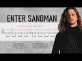 Metallica Enter Sandman ISOLATED BASS + TABS