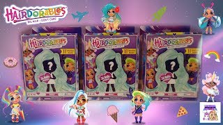 Huge Hairdorables Unboxing Hair We Go Skylar,  Bella Bunerina And Kali Coder Review