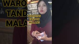 VIRAL DI MALANG !! WAROENG TANDON TASIKMADU MALANG - KULINER SPESIAL NASI JAGUNG #shorts #hiddengems