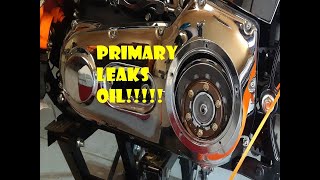 Harley Primary Leaks Oil PT. 1
