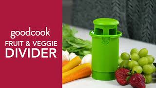 Amazon com  GoodCook Everyday Fruit and Veggie Divider with Stainless Steel Kitchen Gadgets